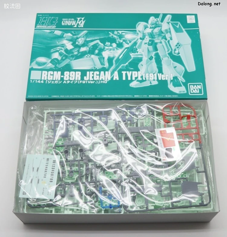 HGUC 网络限定版 RGM-89R 杰刚 Type A (F91 Ver.) - 图片